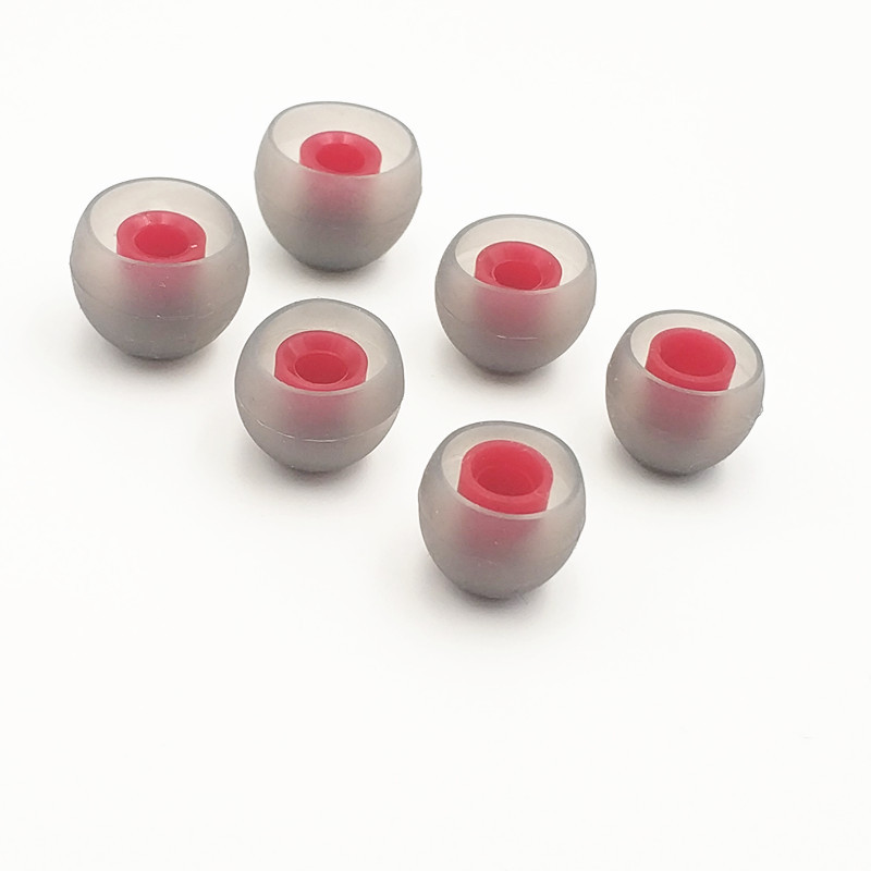 LuckyLZ 3 perechi (6 buc) Sfaturi pentru căști LMS dopuri pentru căști din silicon pentru KZ ZAX EDX ZSX TRN BA8 VX CCA CA16 C12 TIN T2 T1 PLUS