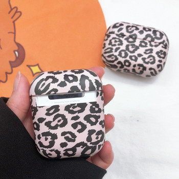 Калъф за AirPods 2 1 Pro Pink Leopard Zebra Pattern Калъфи за слушалки Твърди компютърни слушалки Кутия за зареждане Капак Аксесоари за Air Pods 3