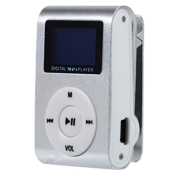 Мини USB клип MP3 плейър Video Sn Поддръжка 32GB Micro-SD TF карта