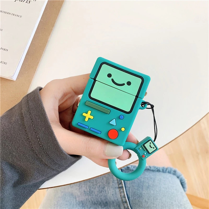 Husa cu desene animate 3D pentru AirPods 3 Pro 2 1 Husa BMO Game Player Husa din silicon pentru AirPods Husa de protectie pentru casti Fundas