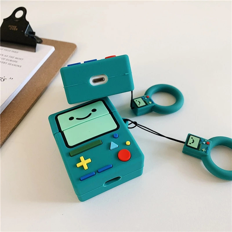 Husa cu desene animate 3D pentru AirPods 3 Pro 2 1 Husa BMO Game Player Husa din silicon pentru AirPods Husa de protectie pentru casti Fundas