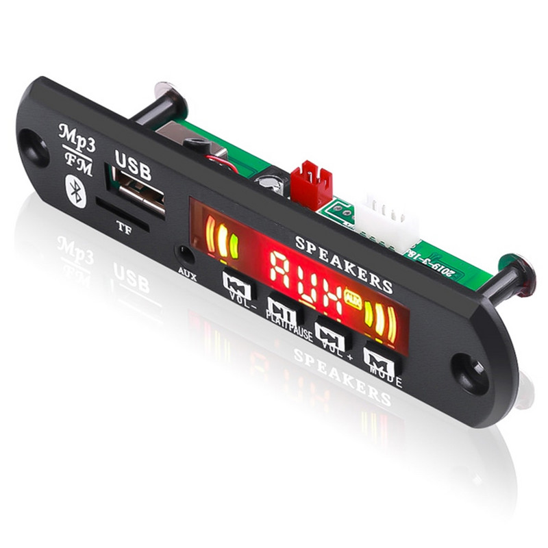 Tápegység dekóder kártya 12 V erősítő színes kijelző Bluetooth-kompatibilis Bluetooth-kompatibilis 5.0 DF verzió