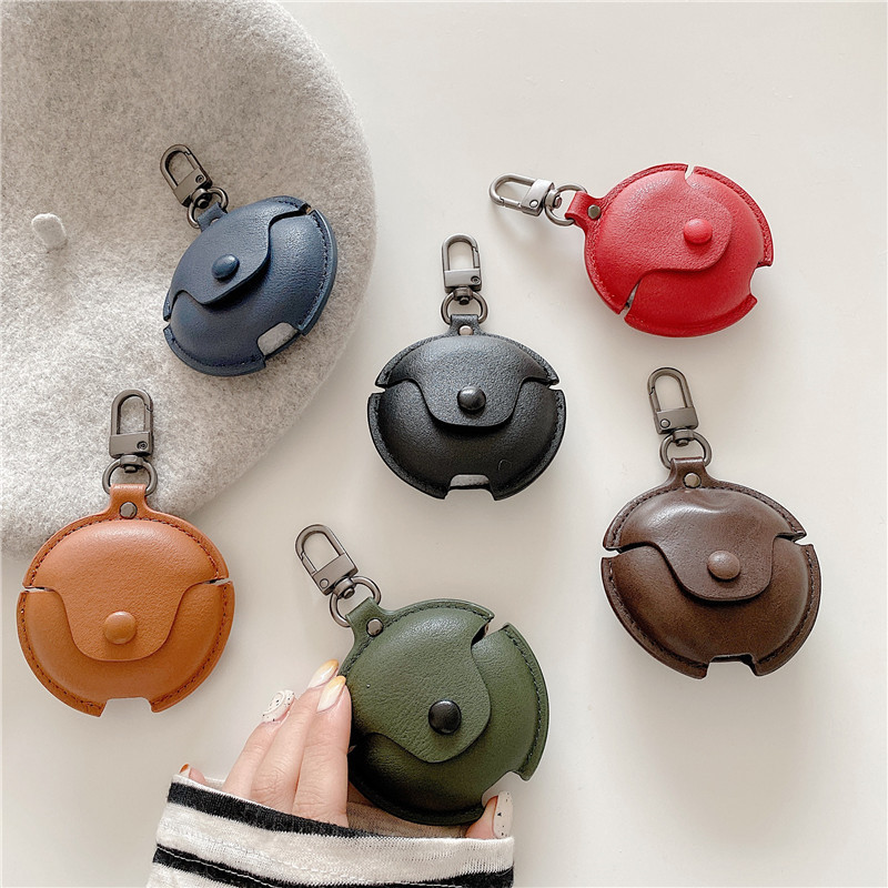 kožne neutralne poslovne futrole za slušalice za Huawei Freebuds 4i bežične Bluetooth slušalice Poklopac za besplatne buds Pro futrola Funda