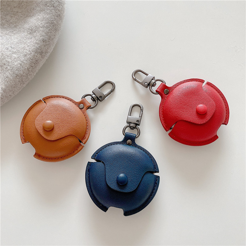 kožne neutralne poslovne futrole za slušalice za Huawei Freebuds 4i bežične Bluetooth slušalice Poklopac za besplatne buds Pro futrola Funda