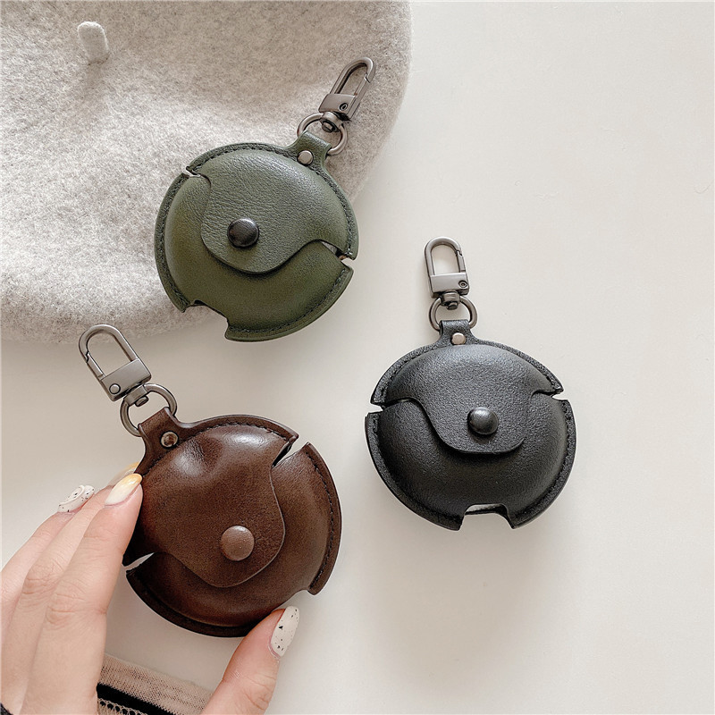 kožne neutralne poslovne futrole za slušalice za Huawei Freebuds 4i bežične Bluetooth slušalice Poklopac za besplatne buds Pro futrola Funda