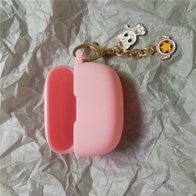 Για JBL Wave 200 TWS Θήκη με κρεμαστό πολύχρωμο λουλούδι Κάλυμμα ακουστικών Cute for Jbl W200 Silicone Box Hearphone Accessories