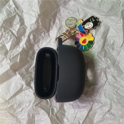 Για JBL Wave 200 TWS Θήκη με κρεμαστό πολύχρωμο λουλούδι Κάλυμμα ακουστικών Cute for Jbl W200 Silicone Box Hearphone Accessories