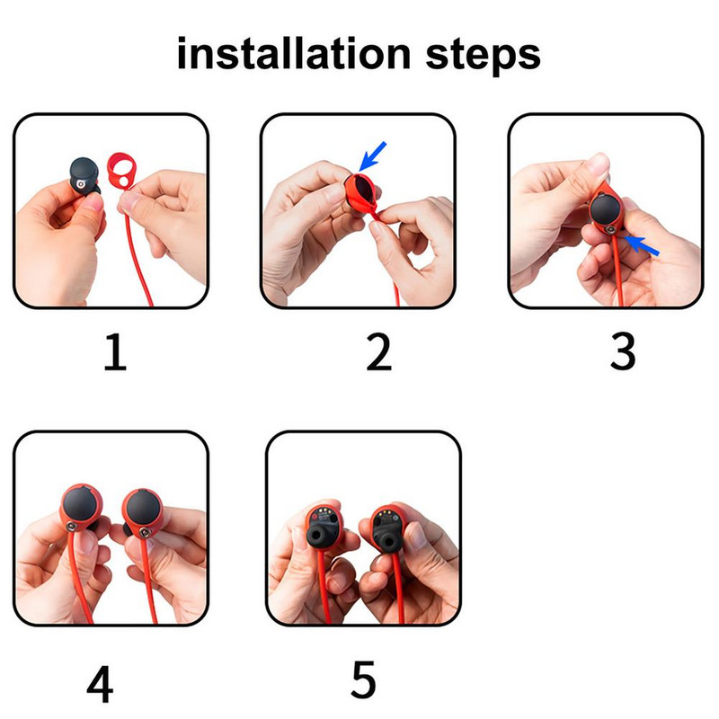 Elveszett pánt szilikon zsinór Wf 1000xm4 fejhallgatóhoz Bluetooth-kompatibilis fülhallgató elvesztésgátló kötél Wf1000xm4 fejhallgatóhoz
