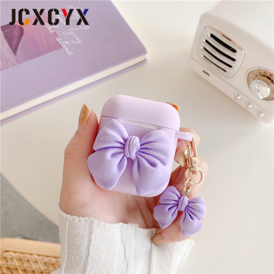 Prabangus 3D animacinių filmų lankelis raktų pakabukas pakabukas silikoninis ausinių ausinių dėklas Apple airpods 1 2 airpods pro Belaidis mielas dangtelis