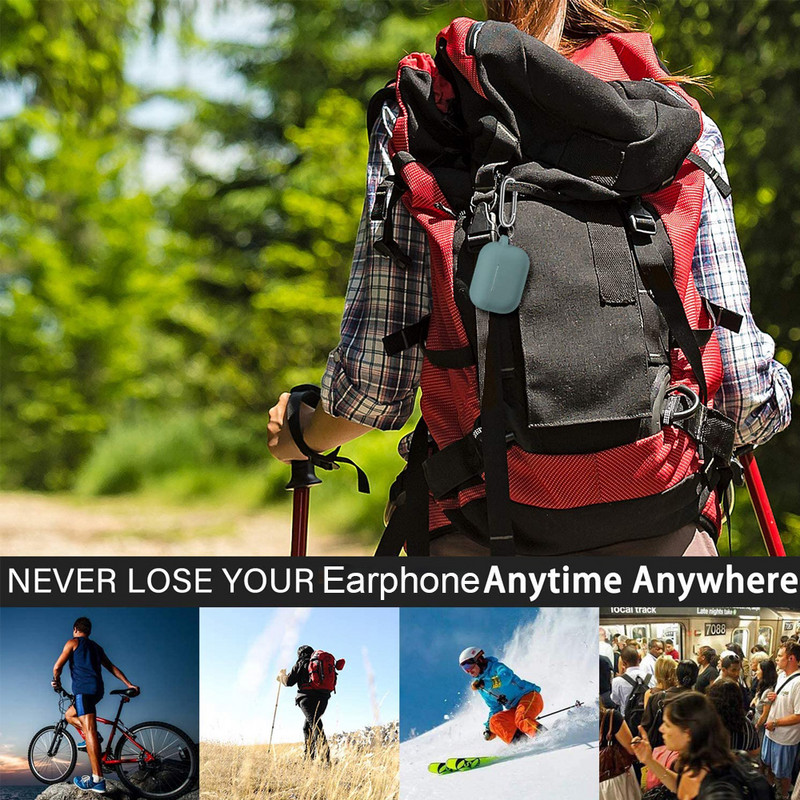 POYATU Soundcore-R100 szilikon tok Anker Soundcore R100 teljes védőbőrhöz Kiegészítő tokok Mosható porálló huzat