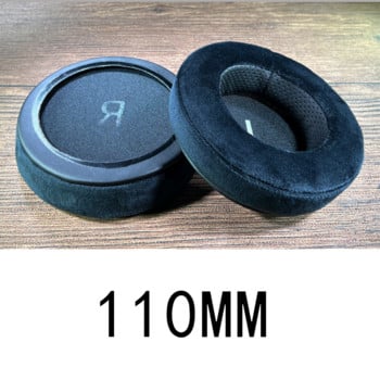 VELVET Δερμάτινα Ear Pads 105MM 100MM 70MM για ακουστικά AKG K550 K553 Pro K240 HD669 HD668B ATH-ADG1 ATH-AD1000X HE-400I MK2