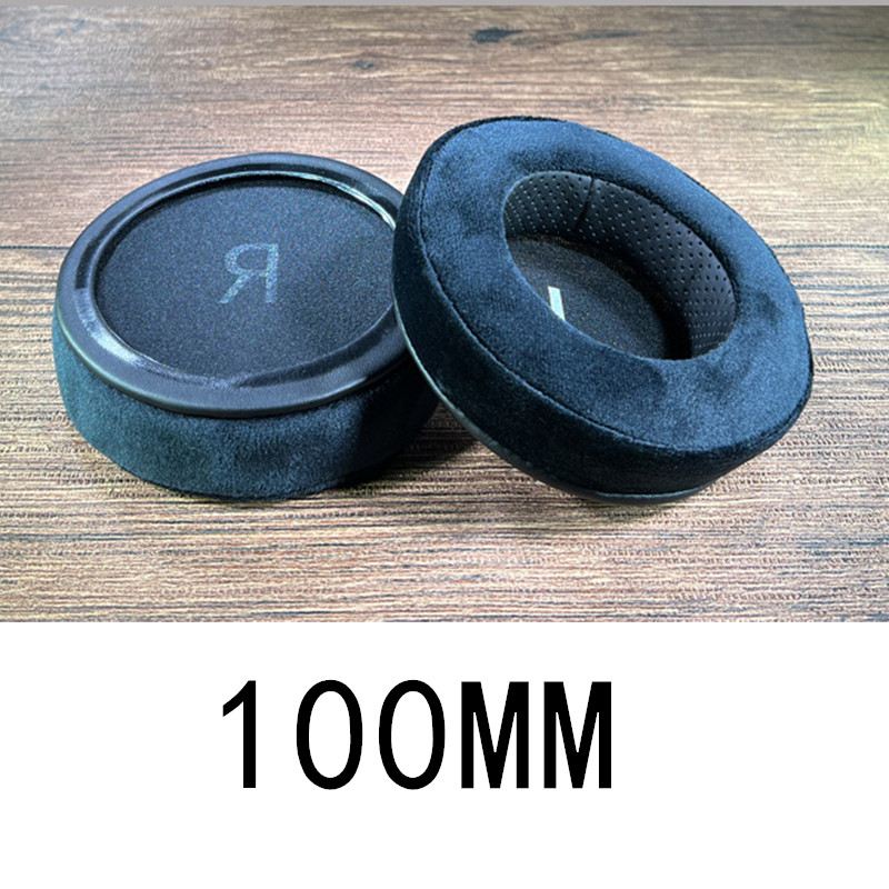 VELVET odiniai ausų pagalvėlės 105 mm 100 mm 70 mm, skirtos AKG K550 K553 Pro K240 HD669 HD668B ATH-ADG1 ATH-AD1000X HE-400I MK2 ausinėms