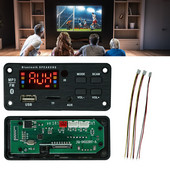 Új Mp3 dekódoló tábla autós audio Bluetooth-kompatibilis színes képernyős kijelző modul Könnyű, könnyen használható kemény WMA WAV FLAC APE