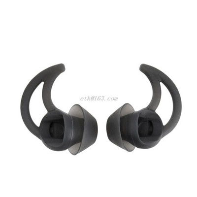 1 paar asendusmüra isoleerivate silikoonkõrvaklappide näpunäiteid Bose Soundspordi tasuta juhtmevaba QC20 QC30 kõrvaklappide peakomplekti jaoks