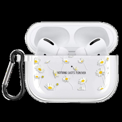 Θήκη Love Heart για Apple Airpods 3 2/1 Cover Cute Daisy Flower Soft Clear For Airpod 3 Θήκες ακουστικών για Airpods Pro Box Τσάντες