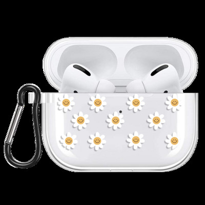 Θήκη Love Heart για Apple Airpods 3 2/1 Cover Cute Daisy Flower Soft Clear For Airpod 3 Θήκες ακουστικών για Airpods Pro Box Τσάντες