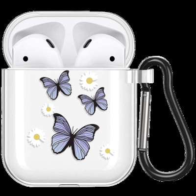 Θήκη Love Heart για Apple Airpods 3 2/1 Cover Cute Daisy Flower Soft Clear For Airpod 3 Θήκες ακουστικών για Airpods Pro Box Τσάντες