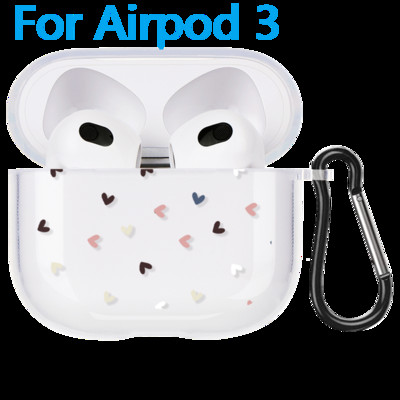 Θήκη Love Heart για Apple Airpods 3 2/1 Cover Cute Daisy Flower Soft Clear For Airpod 3 Θήκες ακουστικών για Airpods Pro Box Τσάντες