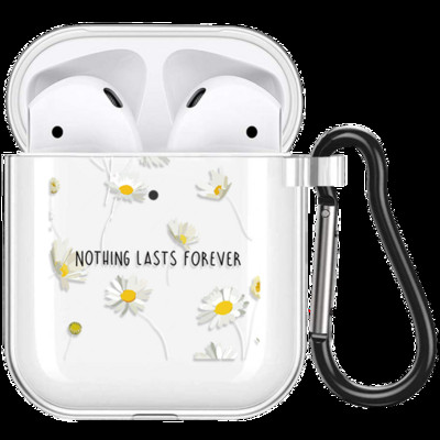 Θήκη Love Heart για Apple Airpods 3 2/1 Cover Cute Daisy Flower Soft Clear For Airpod 3 Θήκες ακουστικών για Airpods Pro Box Τσάντες