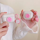 Smiley mekana silikonska Jane par torbica za slušalice za apple airpod pro bežične bluetooth slušalice kutija za punjenje za airpods 1 2 3