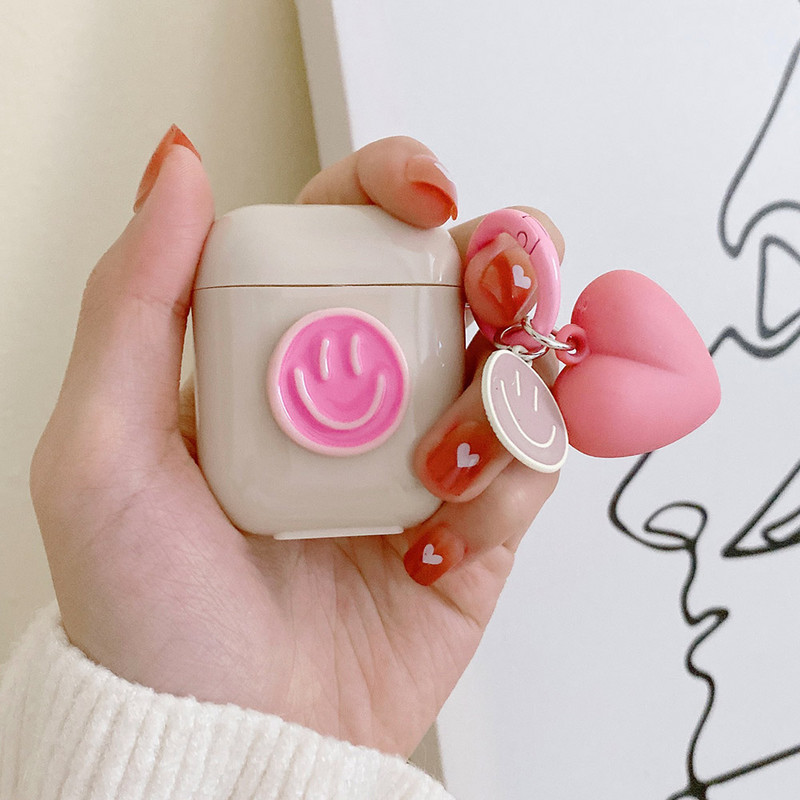 Smiley mekana silikonska Jane par torbica za slušalice za apple airpod pro bežične bluetooth slušalice kutija za punjenje za airpods 1 2 3