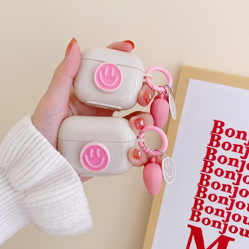 Smiley mekana silikonska Jane par torbica za slušalice za apple airpod pro bežične bluetooth slušalice kutija za punjenje za airpods 1 2 3