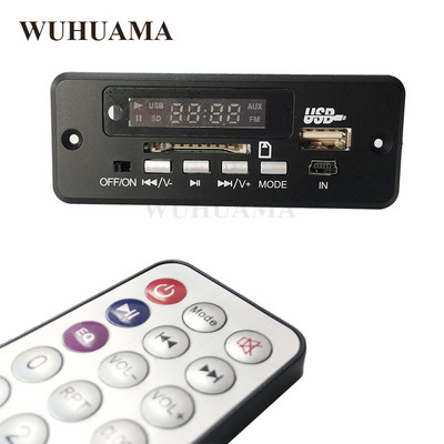 3W+3W DC 5V audioerősítő MP3 digitális teljesítménymodul kártya Kétcsatornás PAM8002 sztereó erősítő dekorder kártya FM Bluetooth hívásmentes