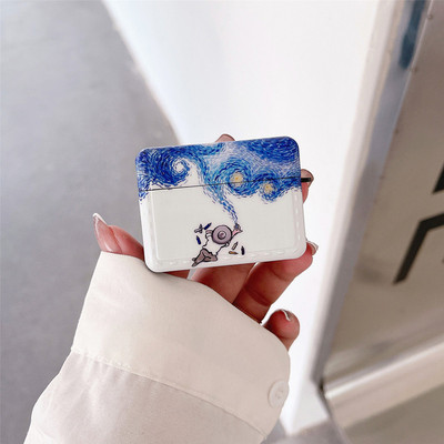 Van Gogh csillagos égbolt festő tok Airpods Pro 1 2 védőburkolathoz bluetooth vezeték nélküli fülhallgató doboz 2021 airpods 3 tokhoz