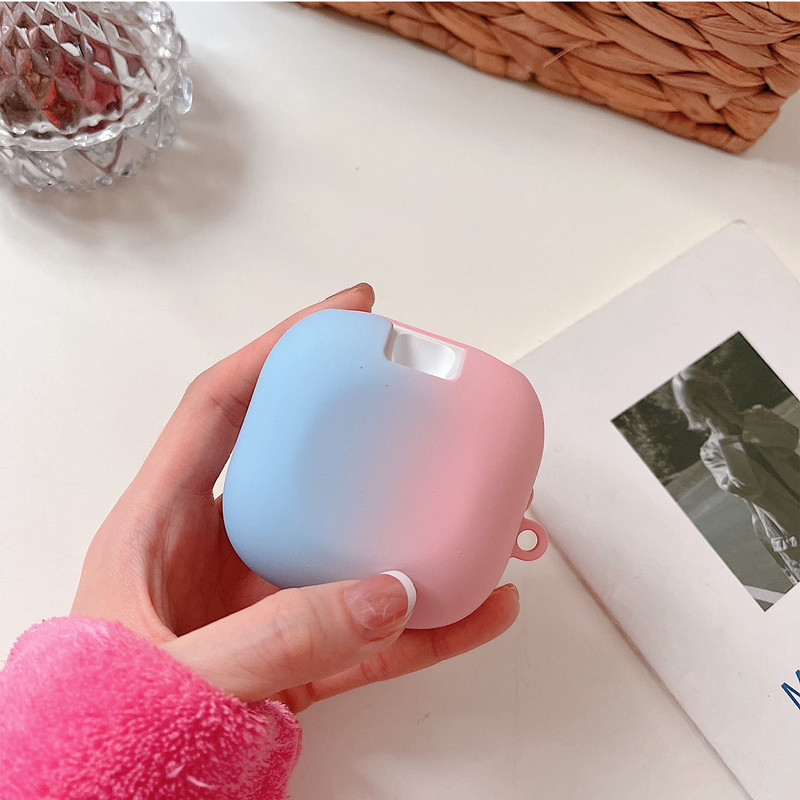 Pentru Beat Fit Pro Husă Husă Husă de protecție din silicon Husă de protecție rezistentă la apă, care absoarbe șocuri, Anti-pierdere, Manșon de piele pentru Beats