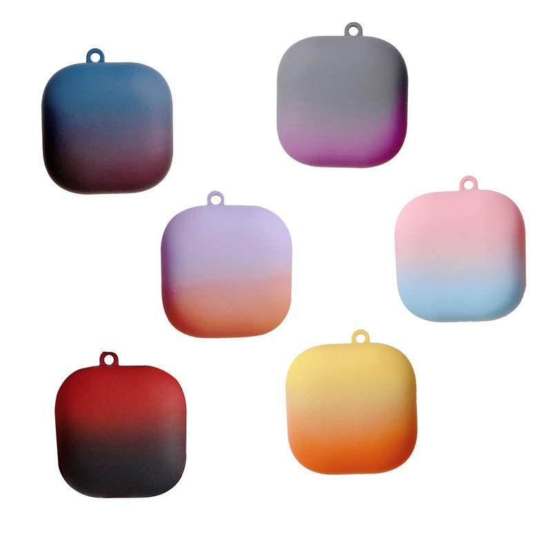 Pentru Beat Fit Pro Husă Husă Husă de protecție din silicon Husă de protecție rezistentă la apă, care absoarbe șocuri, Anti-pierdere, Manșon de piele pentru Beats