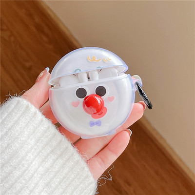 Prozirna silikonska mekana futrola sa smiješnim crtanim filmom za Huawei Freebuds 4 5i Poklopac za bežične Bluetooth slušalice za Freebuds Pro 2 4i 5