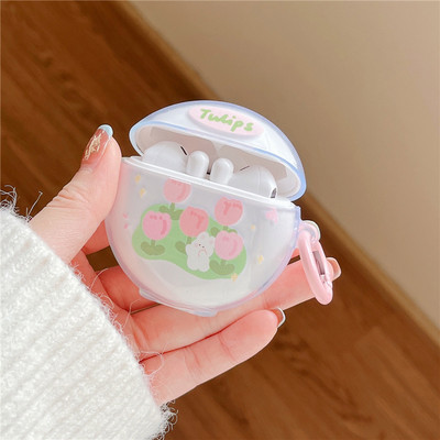 Prozirna silikonska mekana futrola sa smiješnim crtanim filmom za Huawei Freebuds 4 5i Poklopac za bežične Bluetooth slušalice za Freebuds Pro 2 4i 5