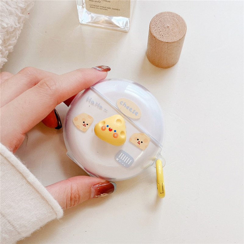 Prozirna silikonska mekana futrola sa smiješnim crtanim filmom za Huawei Freebuds 4 5i Poklopac za bežične Bluetooth slušalice za Freebuds Pro 2 4i 5