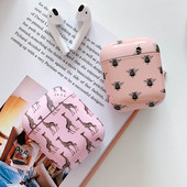 Husă Dot Flower Bee pentru AirPods 2 Pro 1 Hard PC Starry Sky Bluetooth Căști fără fir Husă de încărcare pentru Air Pods 3 Coque