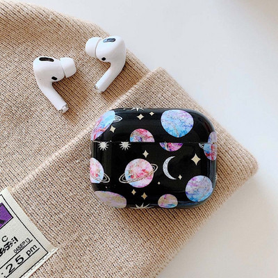 Husă Dot Flower Bee pentru AirPods 2 Pro 1 Hard PC Starry Sky Bluetooth Căști fără fir Husă de încărcare pentru Air Pods 3 Coque