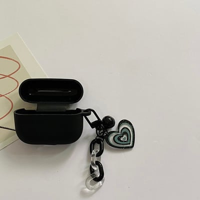 Skirtas JBL Wave 200 TWS dėklui Cute Bear / Love Heart Flower raktų pakabukas silikoninis Bluetooth ausinių dėklas w200 priedų dėžutė fudnas