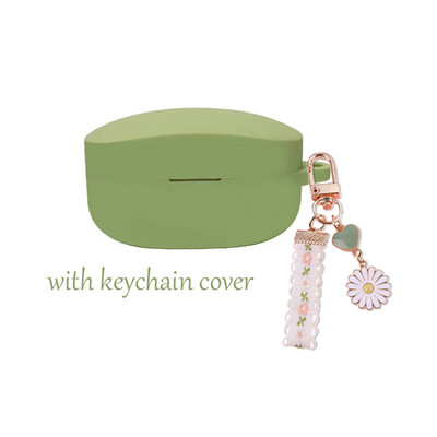 Pentru Sony WF-1000XM4 Husă Cute Flower Bear Cartoon Breloc Căști fără fir din silicon Husă de protecție Husă de modă wf1000xm4