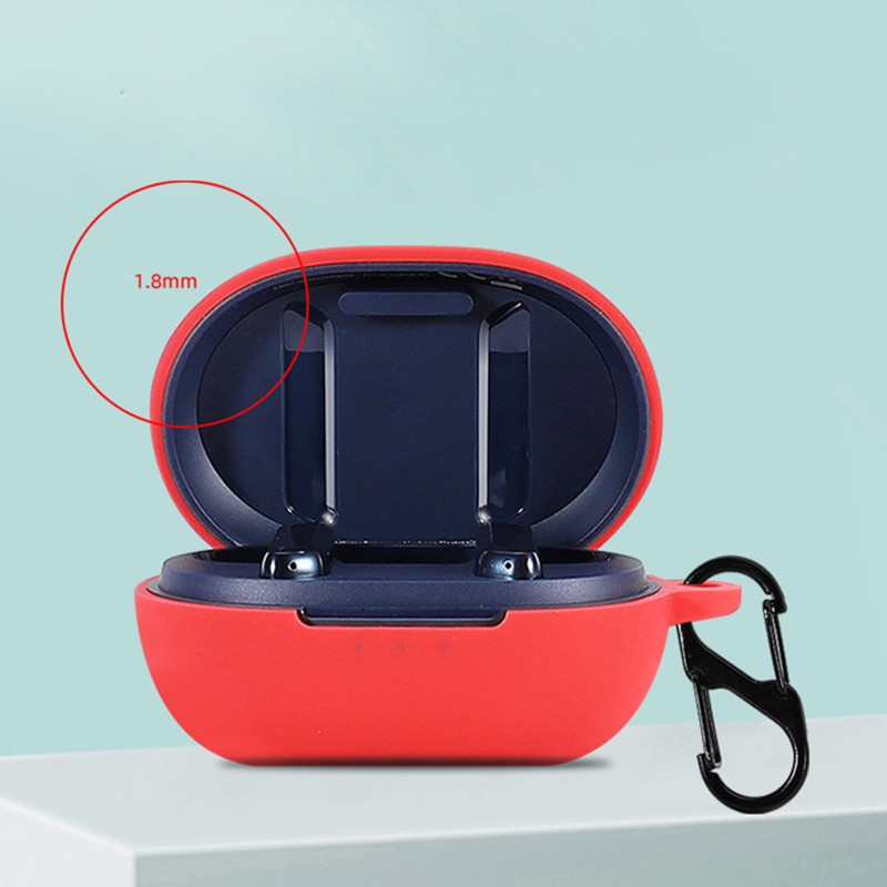 Silikonske zaštitne navlake za slušalice kompatibilne s kućištima za bežične slušalice Haylou W1 Zaštitni držači za kožu Dodaci