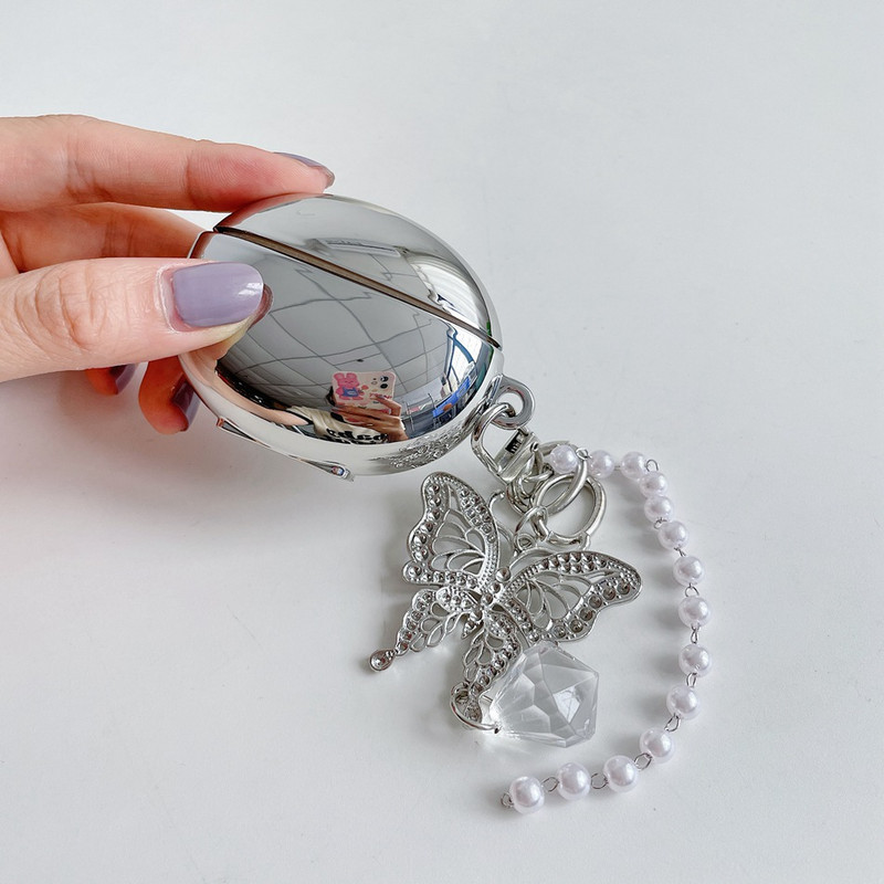 Pārklājuma aizsargājošais mīkstais futrālis, kas paredzēts Huawei Freebuds 4 4i 3 PRO austiņu maciņa iekšpuses Butterfly ķēdes vāciņš Karikatūras piederumi Freebuds 4i