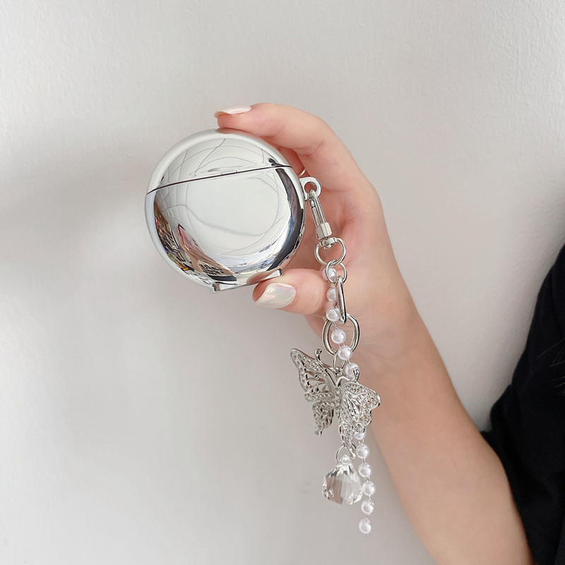 Pārklājuma aizsargājošais mīkstais futrālis, kas paredzēts Huawei Freebuds 4 4i 3 PRO austiņu maciņa iekšpuses Butterfly ķēdes vāciņš Karikatūras piederumi Freebuds 4i