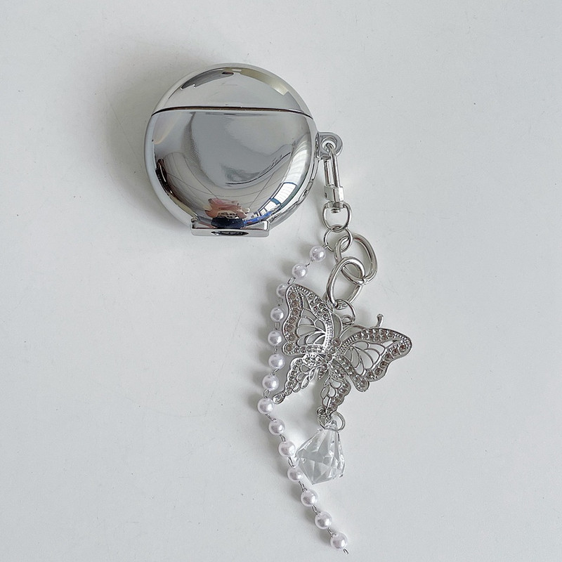 Pārklājuma aizsargājošais mīkstais futrālis, kas paredzēts Huawei Freebuds 4 4i 3 PRO austiņu maciņa iekšpuses Butterfly ķēdes vāciņš Karikatūras piederumi Freebuds 4i