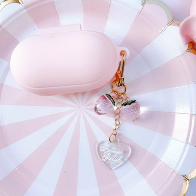 Armas pehme ümbris Samsung Galaxy Buds / Buds+ Plus kate Bluetooth kõrvaklappide kaitseümbrise tarvikud võtmehoidja kaunistus varrukas kingitus