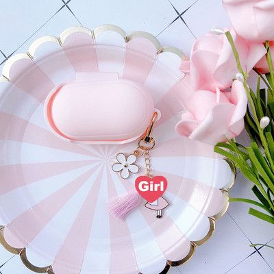 Armas pehme ümbris Samsung Galaxy Buds / Buds+ Plus kate Bluetooth kõrvaklappide kaitseümbrise tarvikud võtmehoidja kaunistus varrukas kingitus