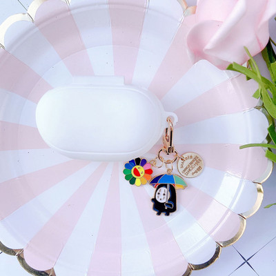 Armas pehme ümbris Samsung Galaxy Buds / Buds+ Plus kate Bluetooth kõrvaklappide kaitseümbrise tarvikud võtmehoidja kaunistus varrukas kingitus