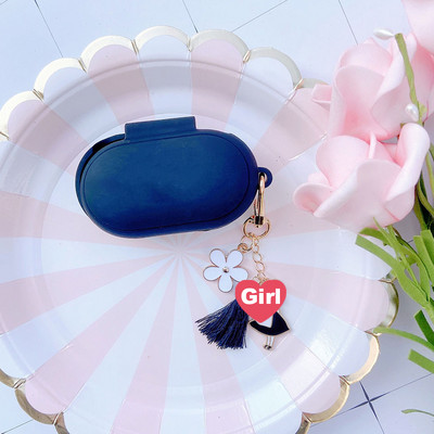 Armas pehme ümbris Samsung Galaxy Buds / Buds+ Plus kate Bluetooth kõrvaklappide kaitseümbrise tarvikud võtmehoidja kaunistus varrukas kingitus