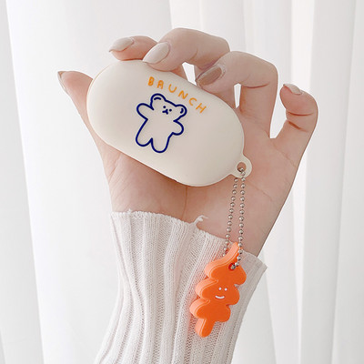 Mieli animaciniai ausinių dėklai, skirti Samsung Galaxy Buds + R175 minkštas silikoninis belaidis Bluetooth ausinių dangtelis, skirtas Galaxy Buds