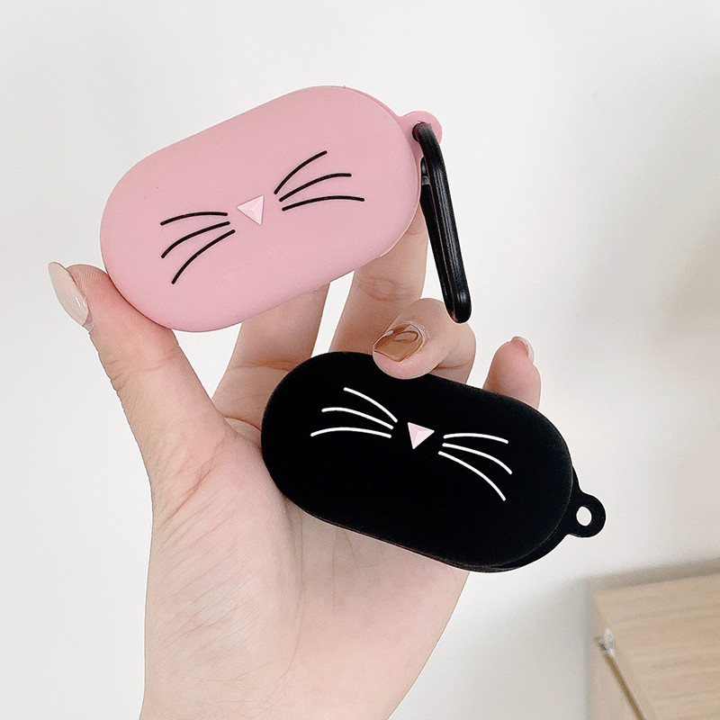 Mieli animaciniai ausinių dėklai, skirti Samsung Galaxy Buds + R175 minkštas silikoninis belaidis Bluetooth ausinių dangtelis, skirtas Galaxy Buds