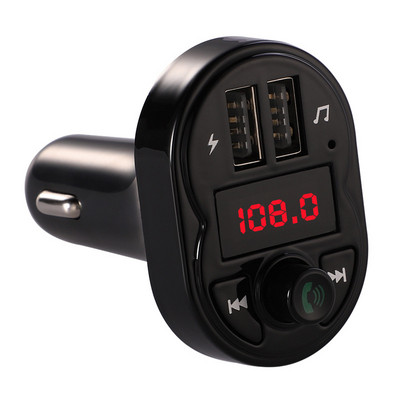 A3 Automobilski Bluetooth FM odašiljač MP3 audio player Automobilski komplet Handsfree pozivanje 5V 2.1A Dual USB auto FM modulator