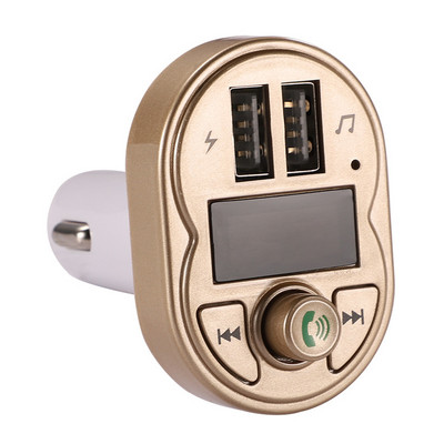 A3 Automobilski Bluetooth FM odašiljač MP3 audio player Automobilski komplet Handsfree pozivanje 5V 2.1A Dual USB auto FM modulator