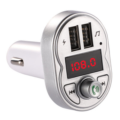A3 Automobilski Bluetooth FM odašiljač MP3 audio player Automobilski komplet Handsfree pozivanje 5V 2.1A Dual USB auto FM modulator